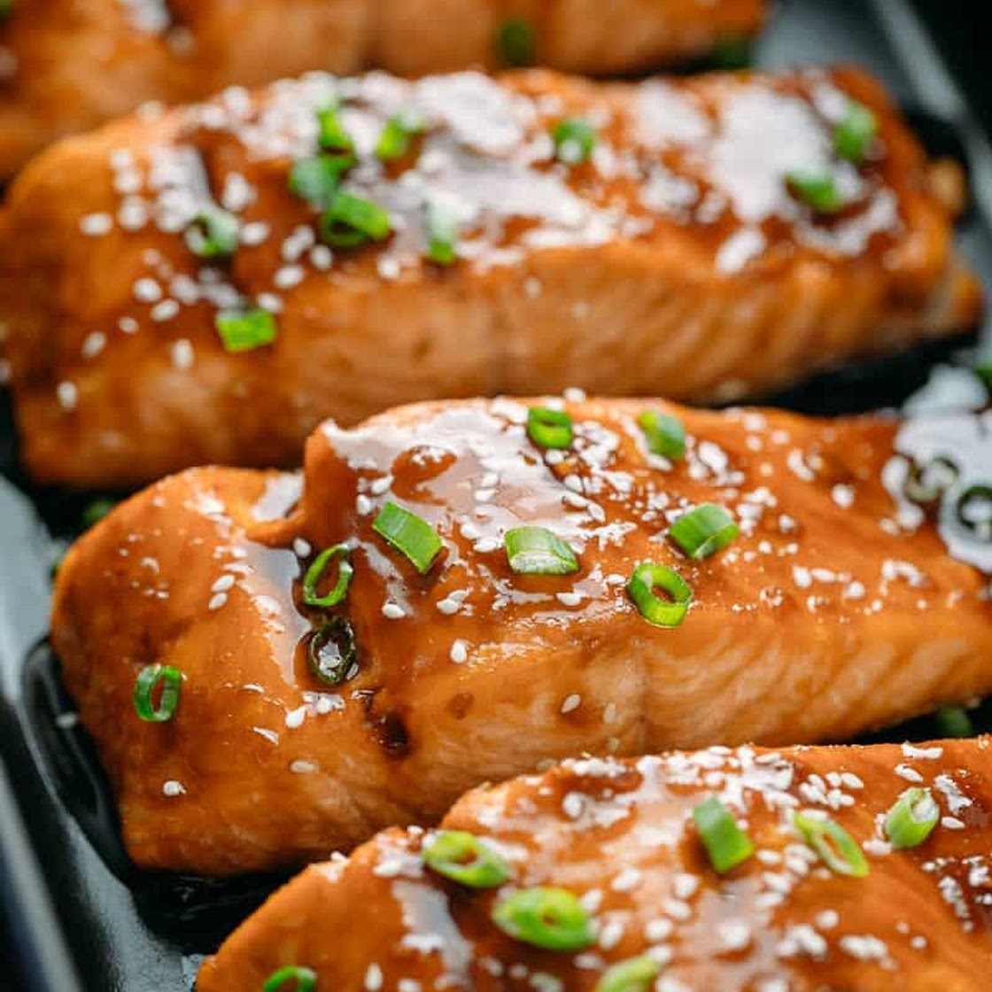 Teriyaki Marinated Salmon
