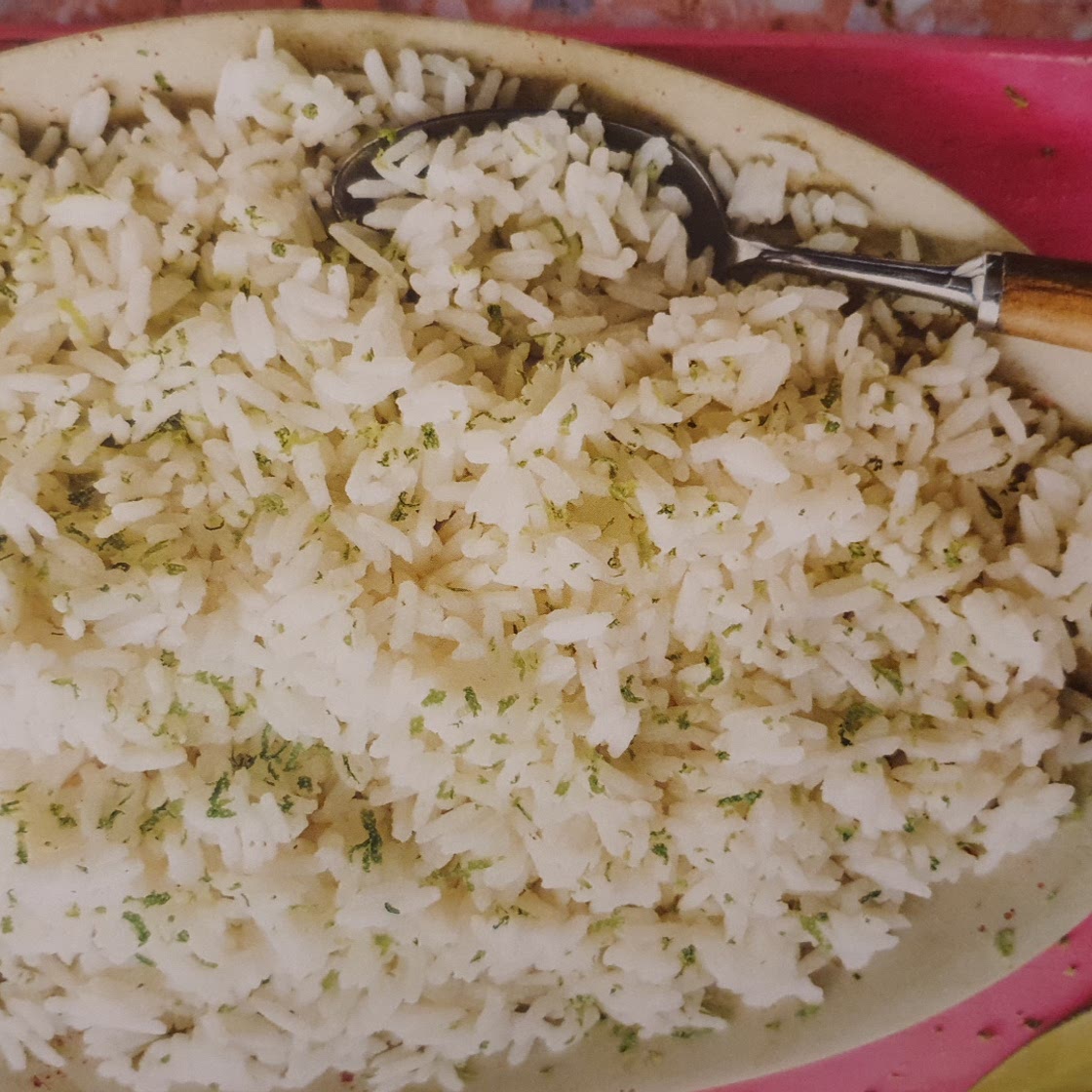 LIME and COCONUT JASMINE RICE