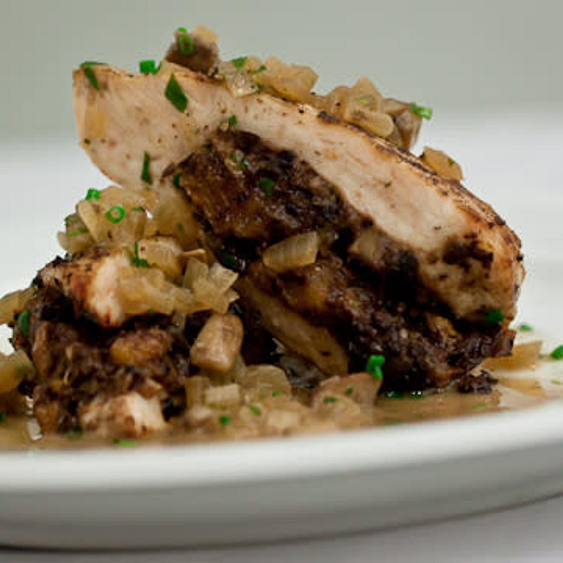 Jacques Pépin’s Suprême of Chicken with Balsamic & Shallot Sauce