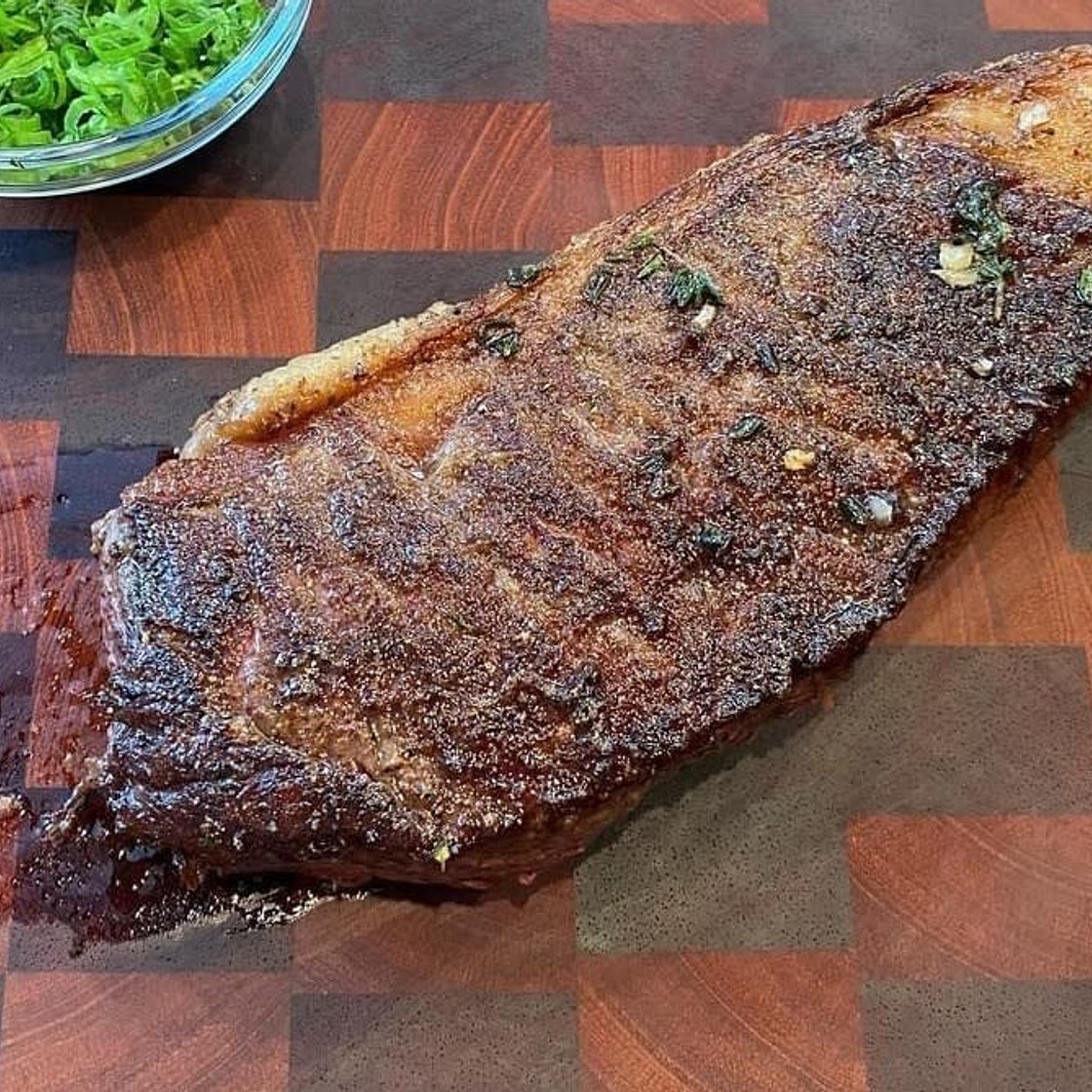 Charlie Palmer's Snake River Farms NY striploin