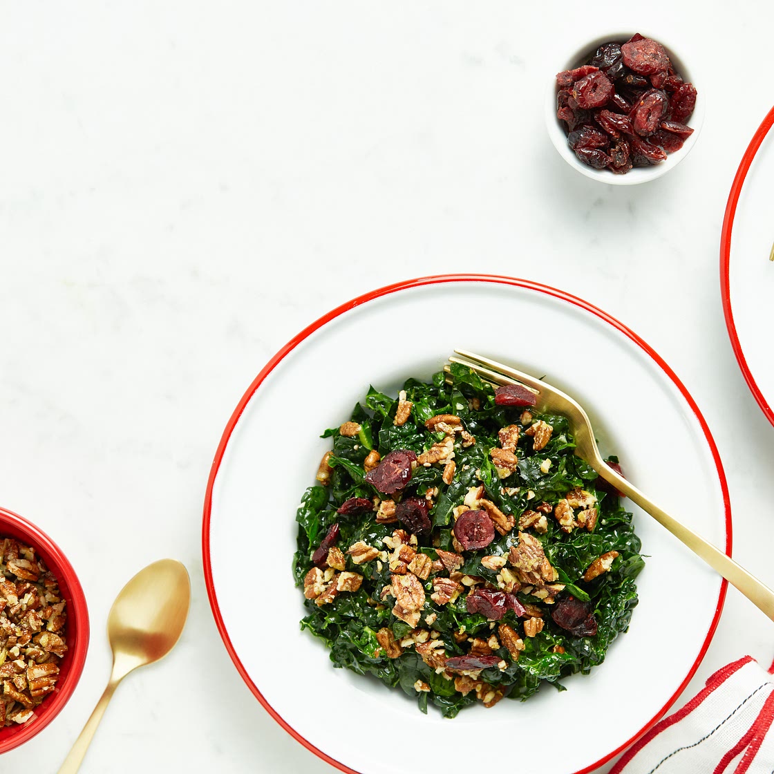 The Best Shredded Kale Salad