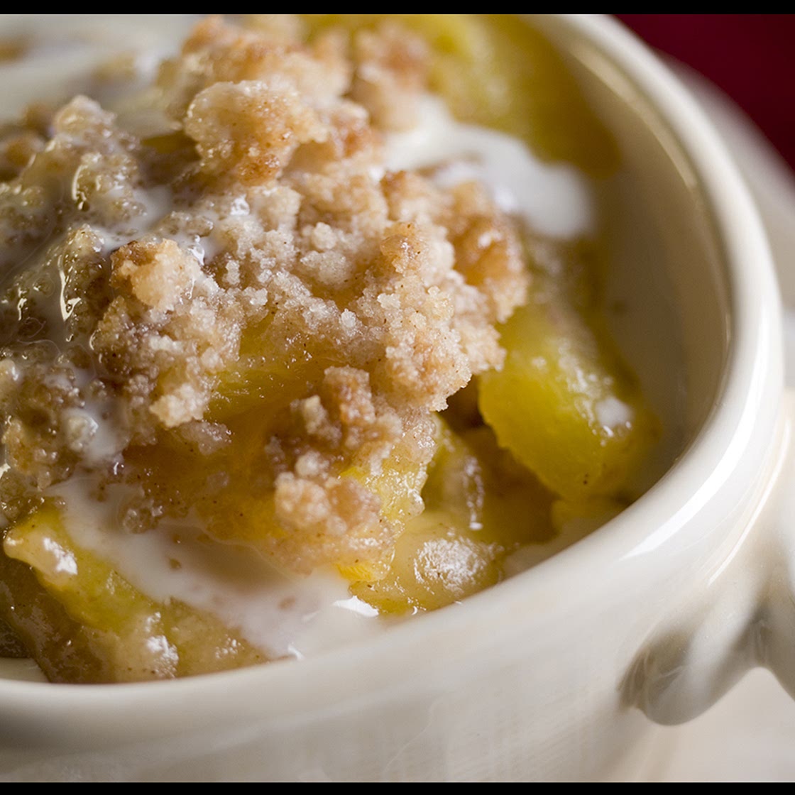 Mini-Peach Crisps