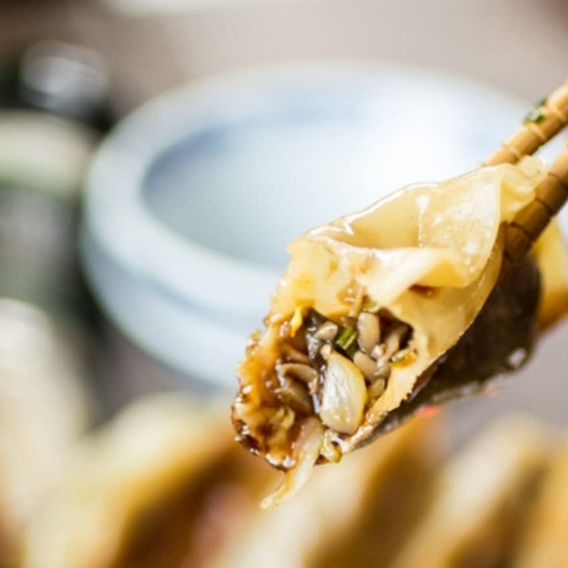 Spicy Sichuan Vegan Potstickers - The Wanderlust Kitchen