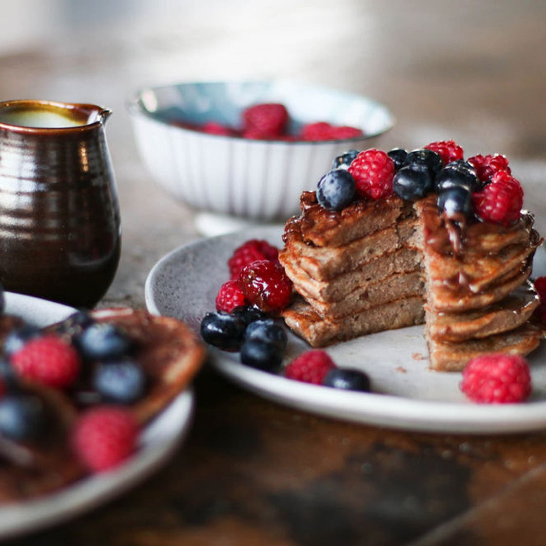 Fabulously Healthy Buckwheat Pancakes