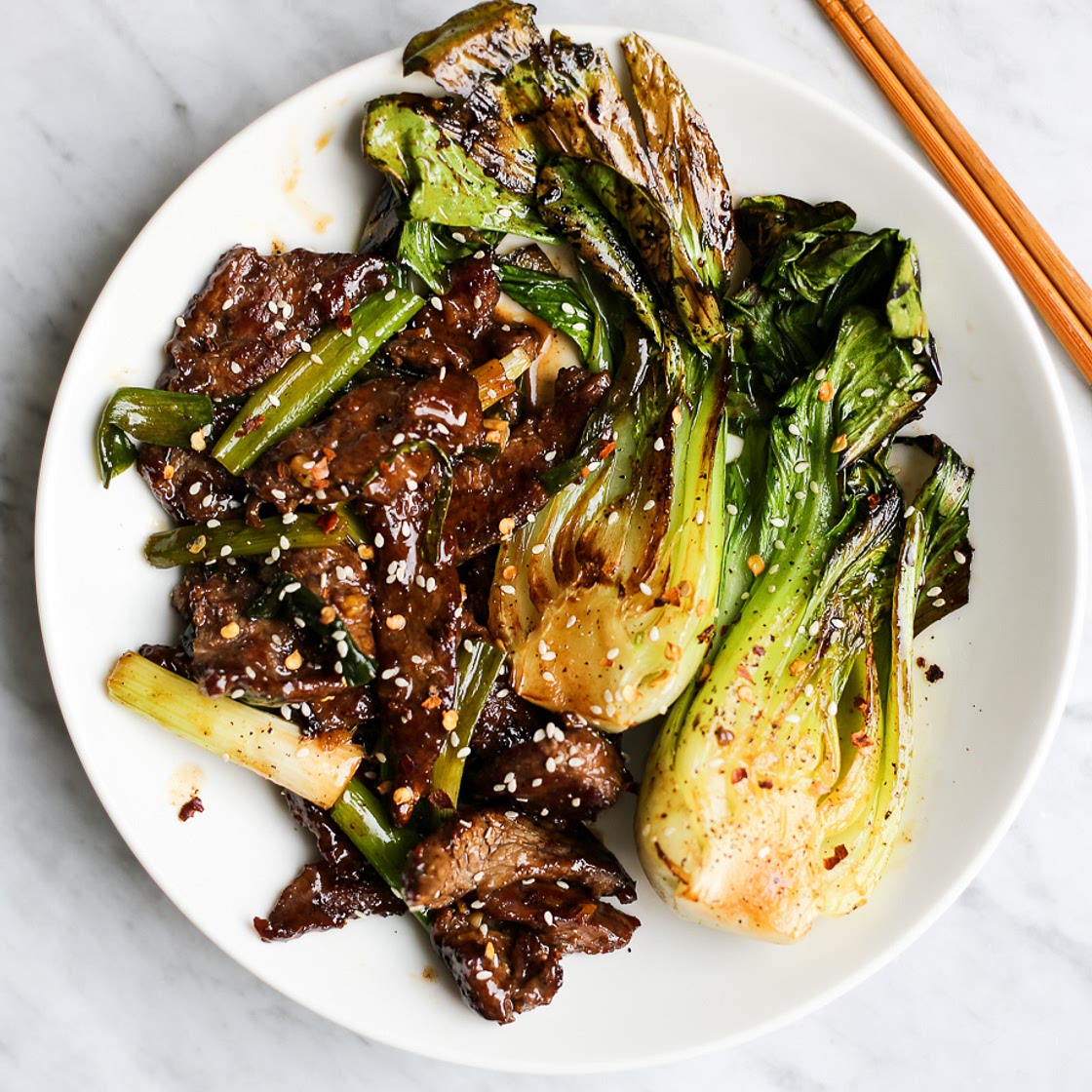 Whole30 Mongolian Beef Stir Fry