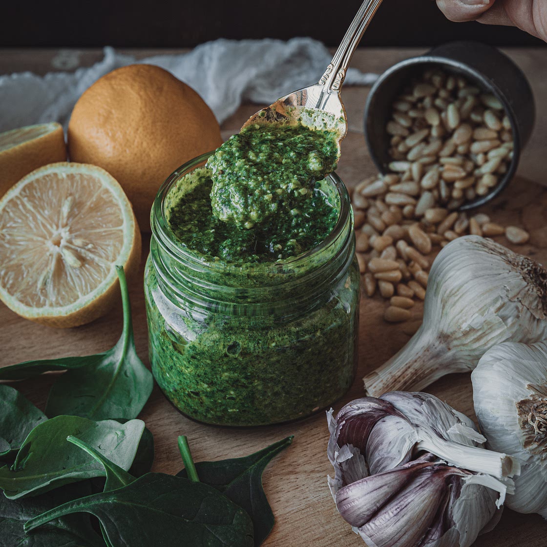 Simple Spinach Pesto