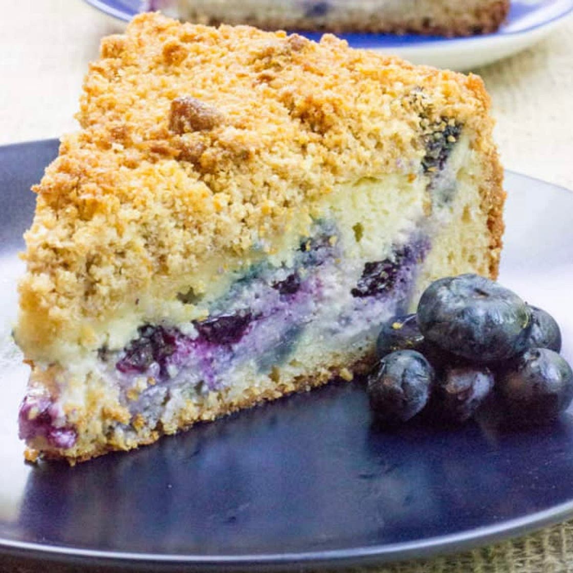 Mom's Blueberry Coffee Cake