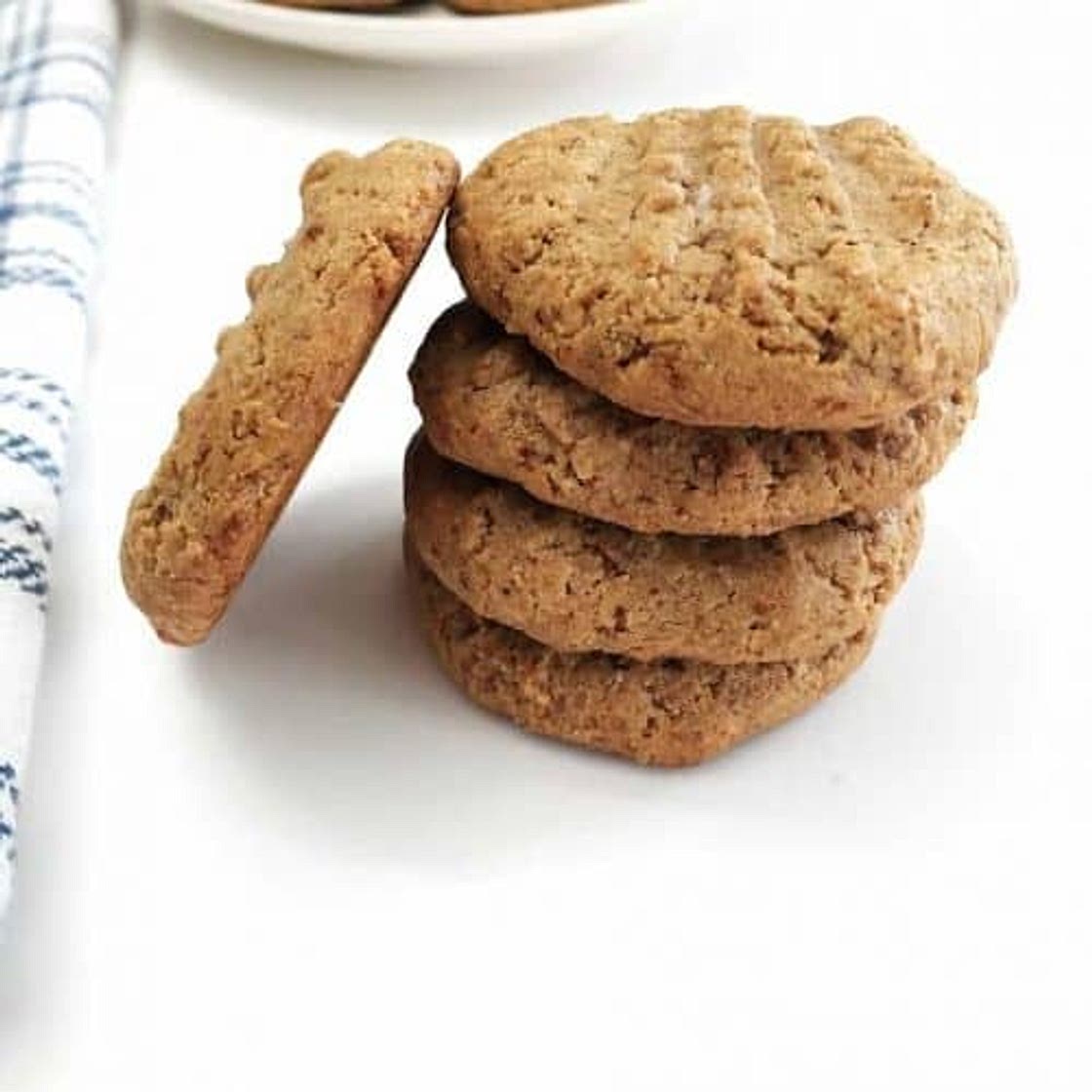 Almond Butter Cookies [V+GF+Oil Free]