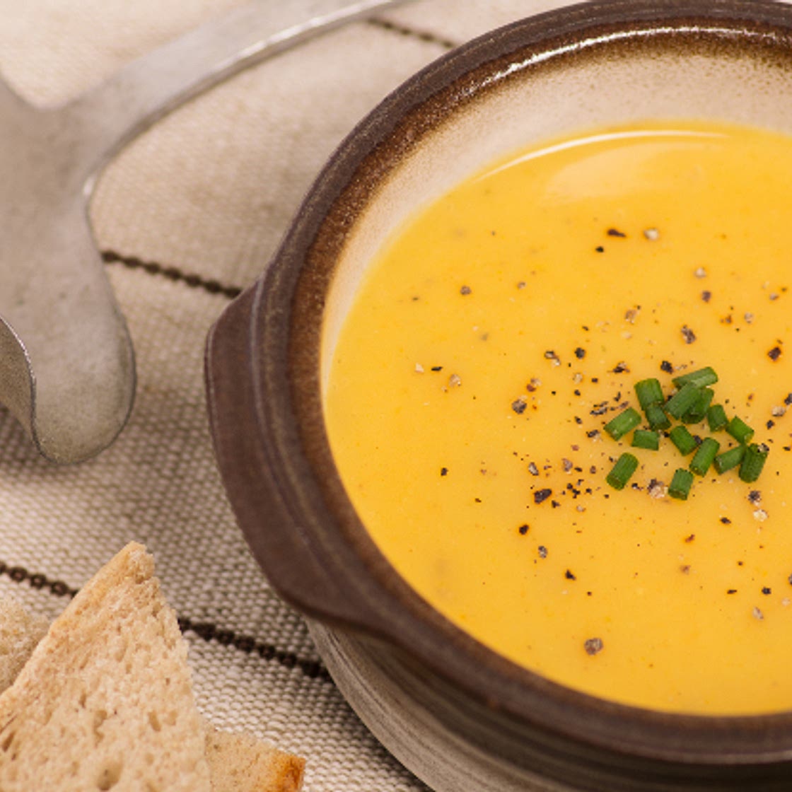 Parsnip, Potato & Carrot Soup with Turmeric