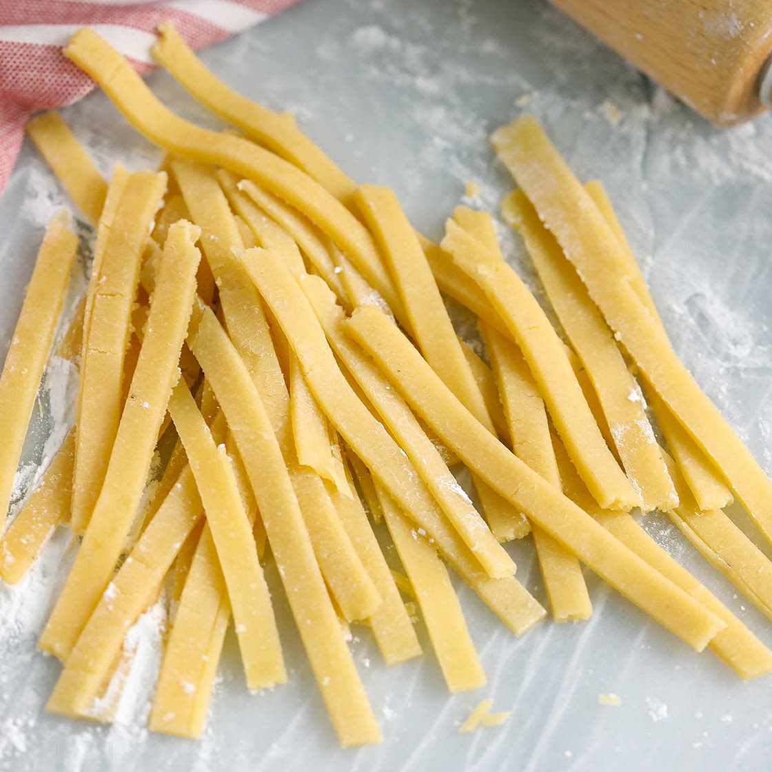 3 Ingredient Gluten-Free Pasta Recipe (No Machine)