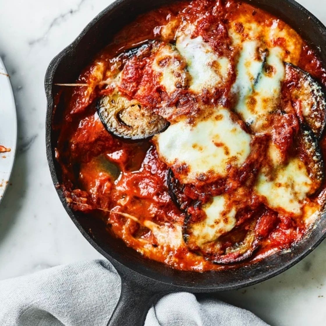 Aubergine Parmigiana 