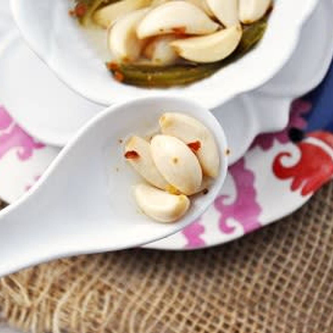 Marinated Garlic Cloves