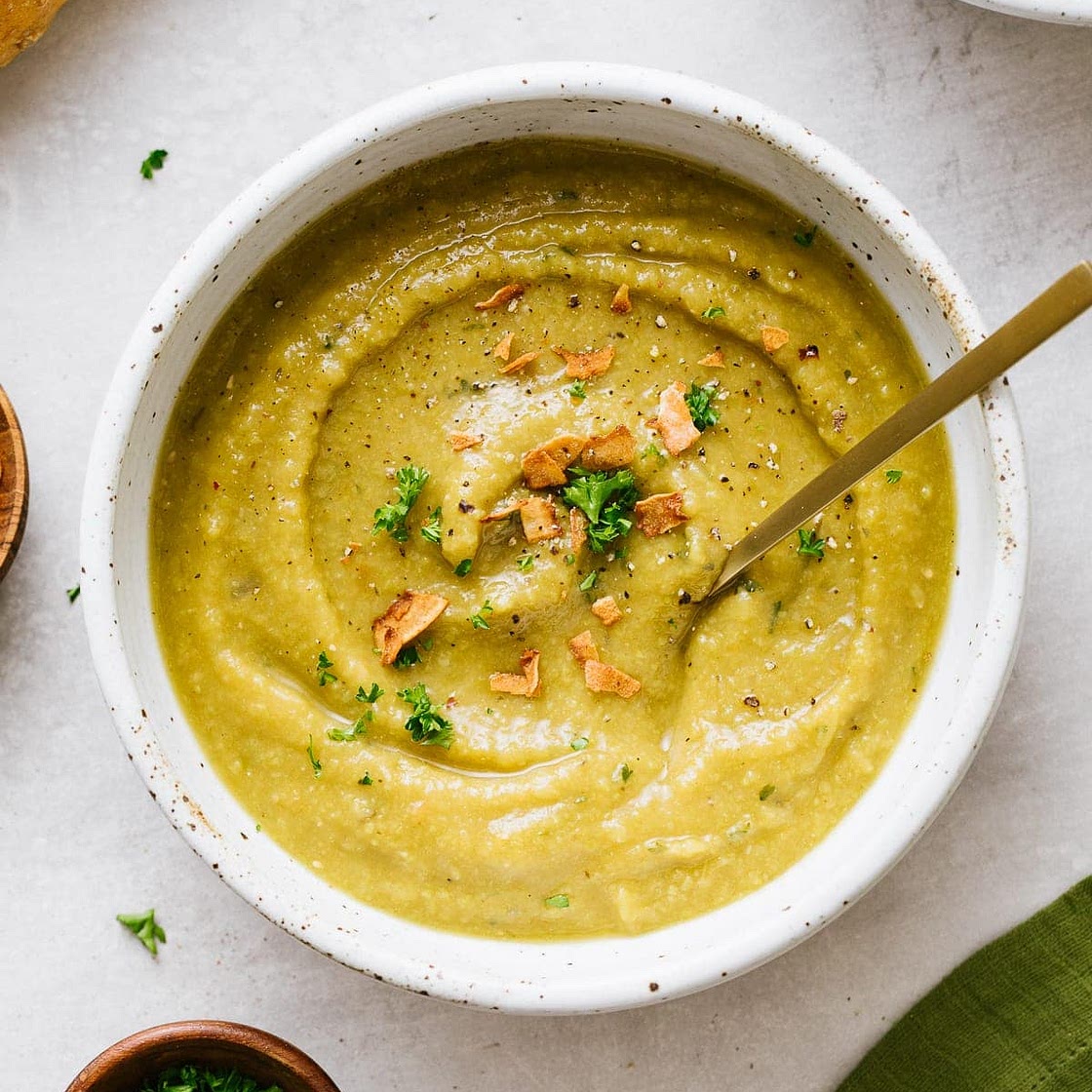 A VERY GOOD SPLIT PEA SOUP (VEGAN)