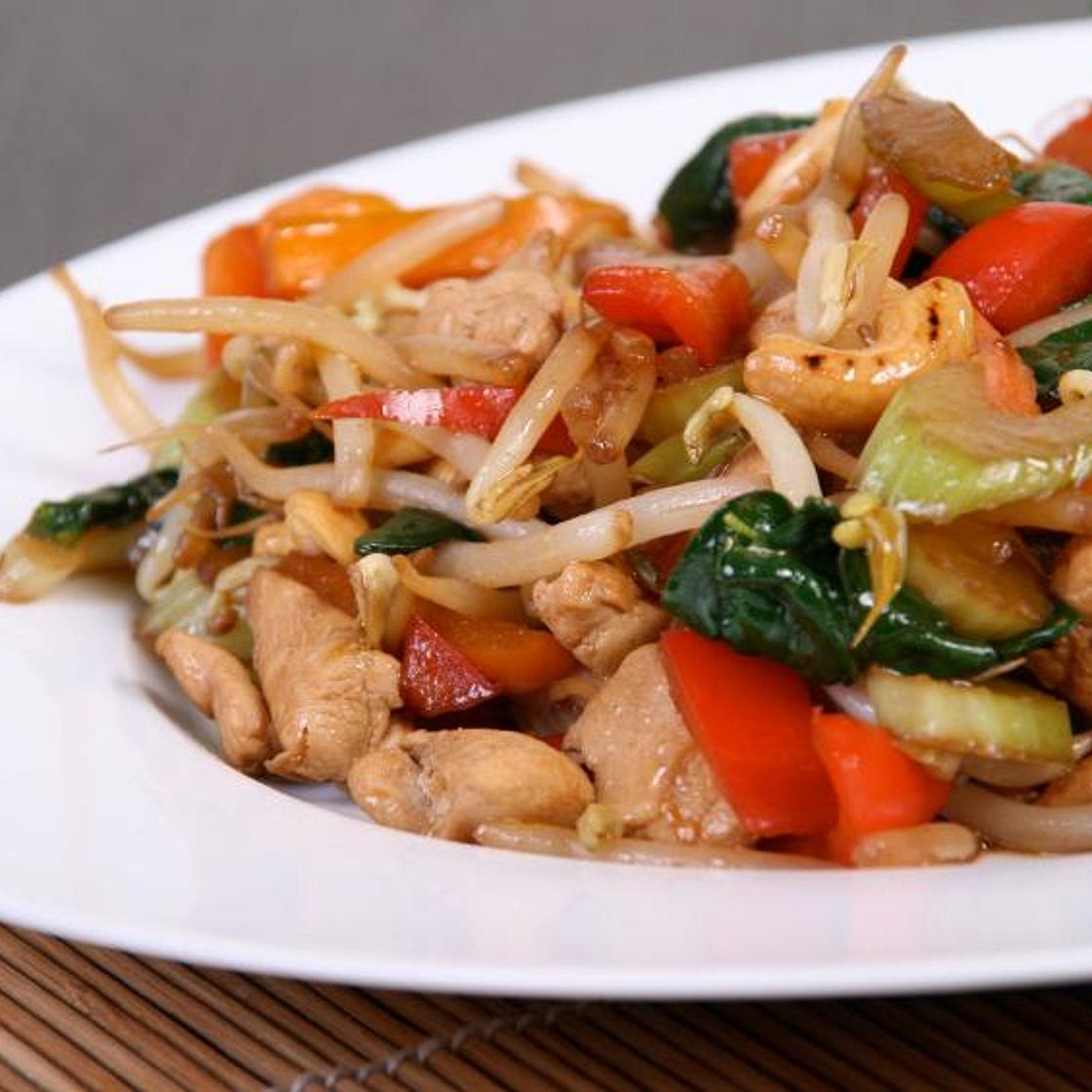 Receta de Salteado de pollo con verduras