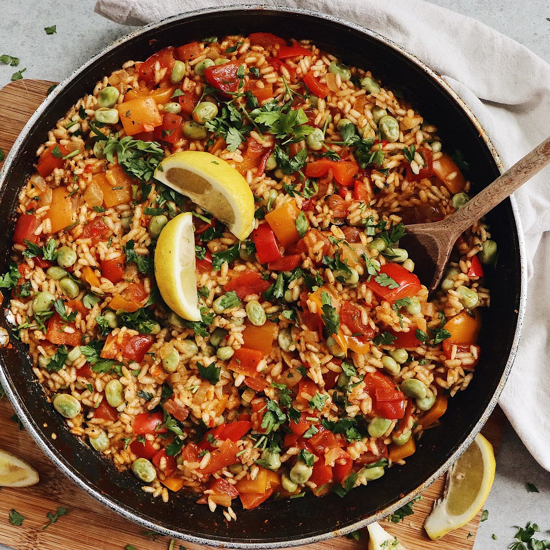 Vegan Paella — madeleine olivia