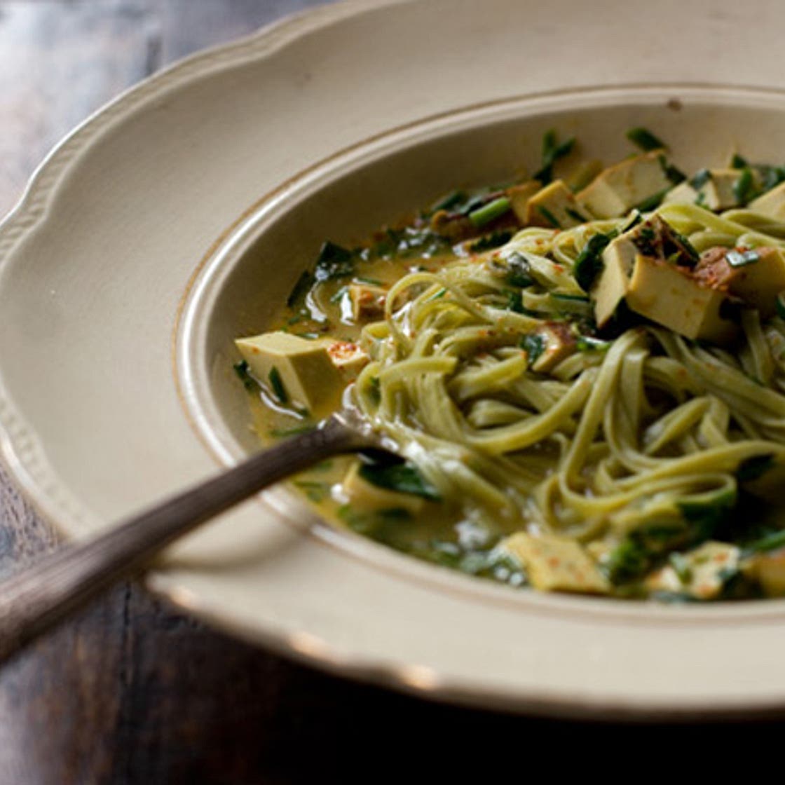 Coconutty Herb Noodles