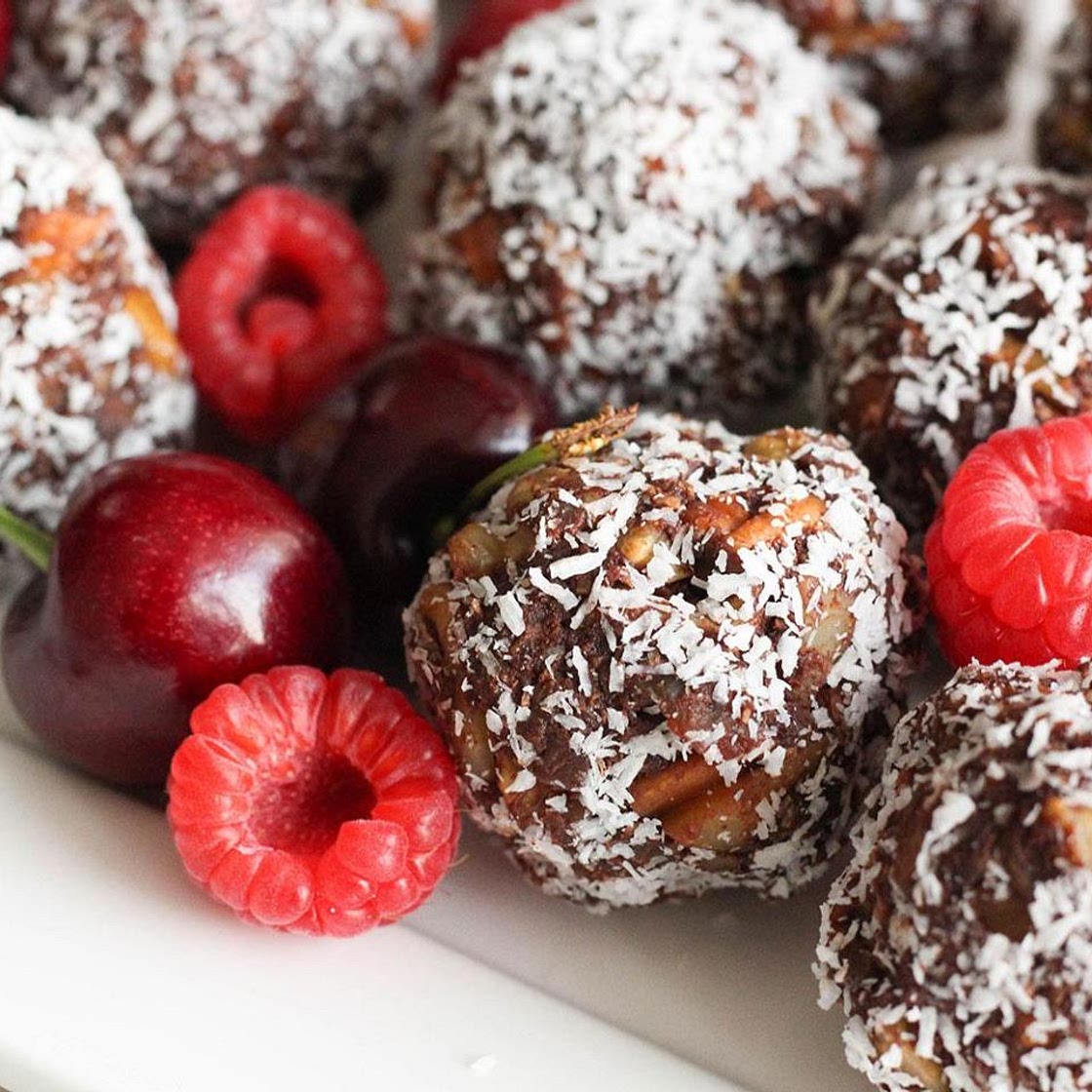 Added sugar free brownie bites