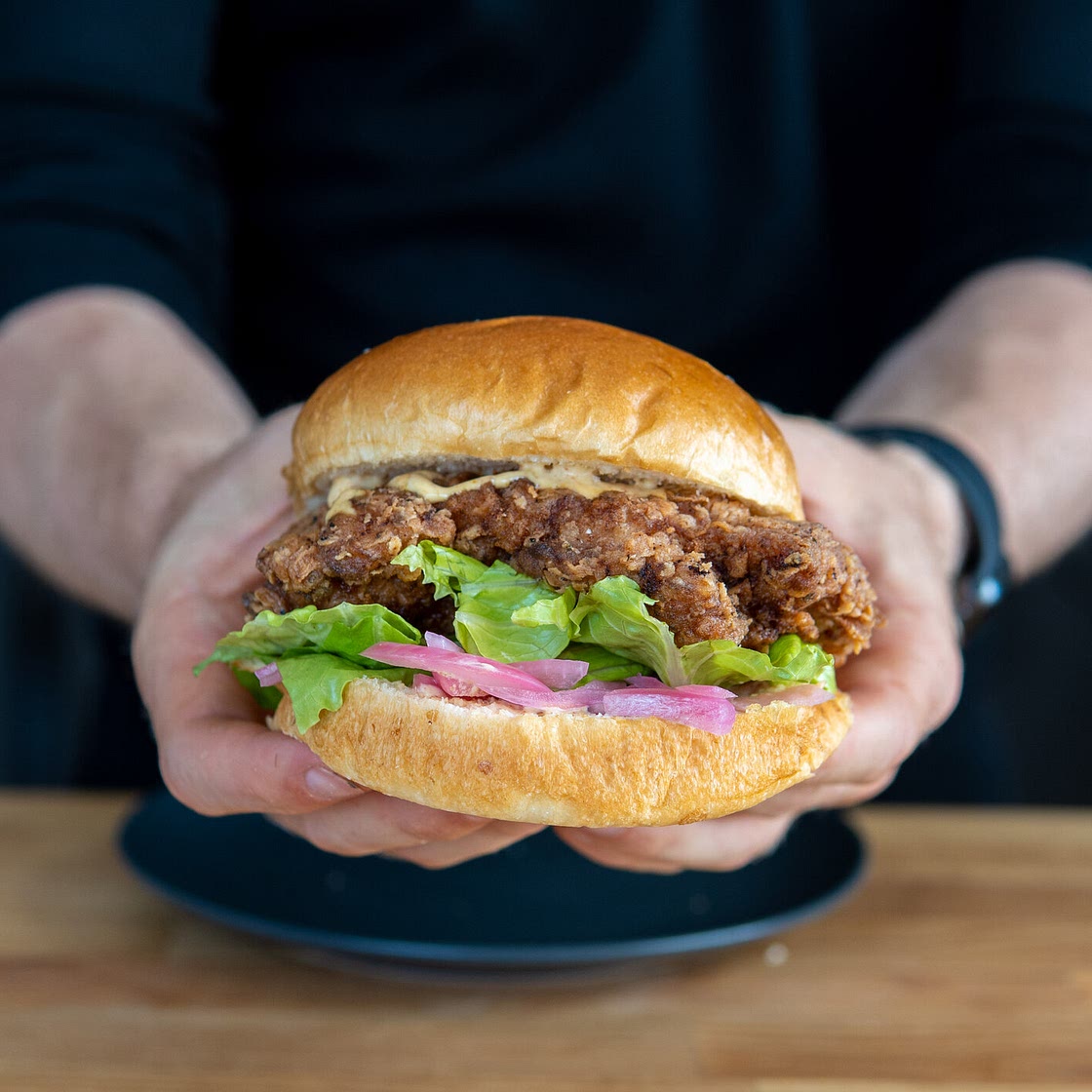 The 20 Minute Fried Chicken Sandwich — Ethan