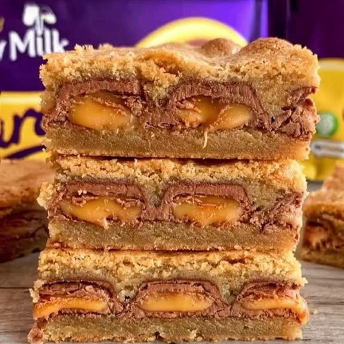Caramel Blondies