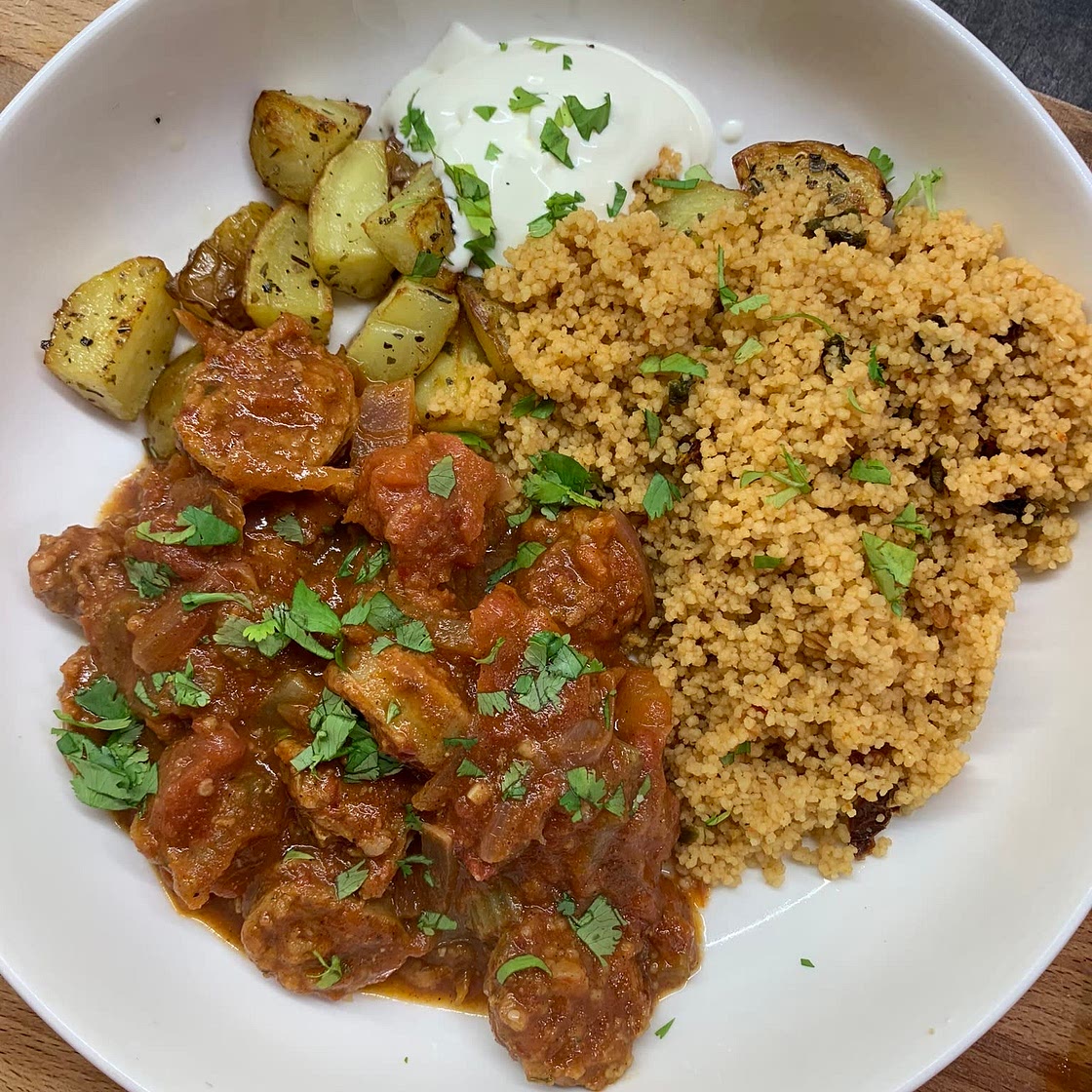 Moroccan Sausage Tagine