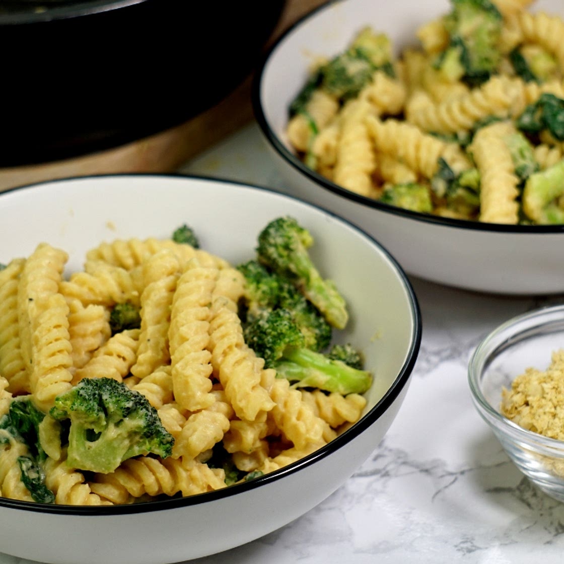 Macarrão ao Molho de Feijão Branco