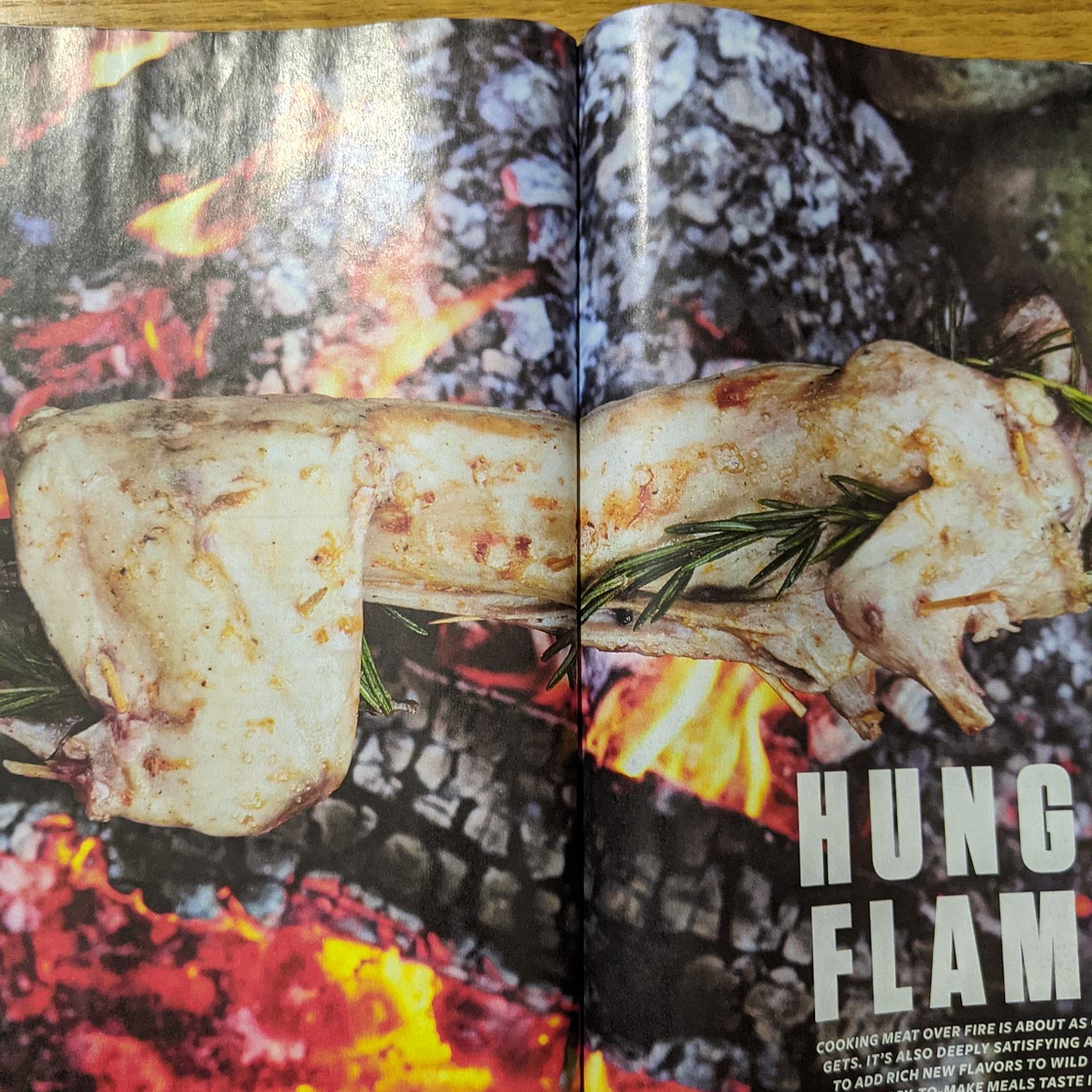 Spit-Roasted Rabbit