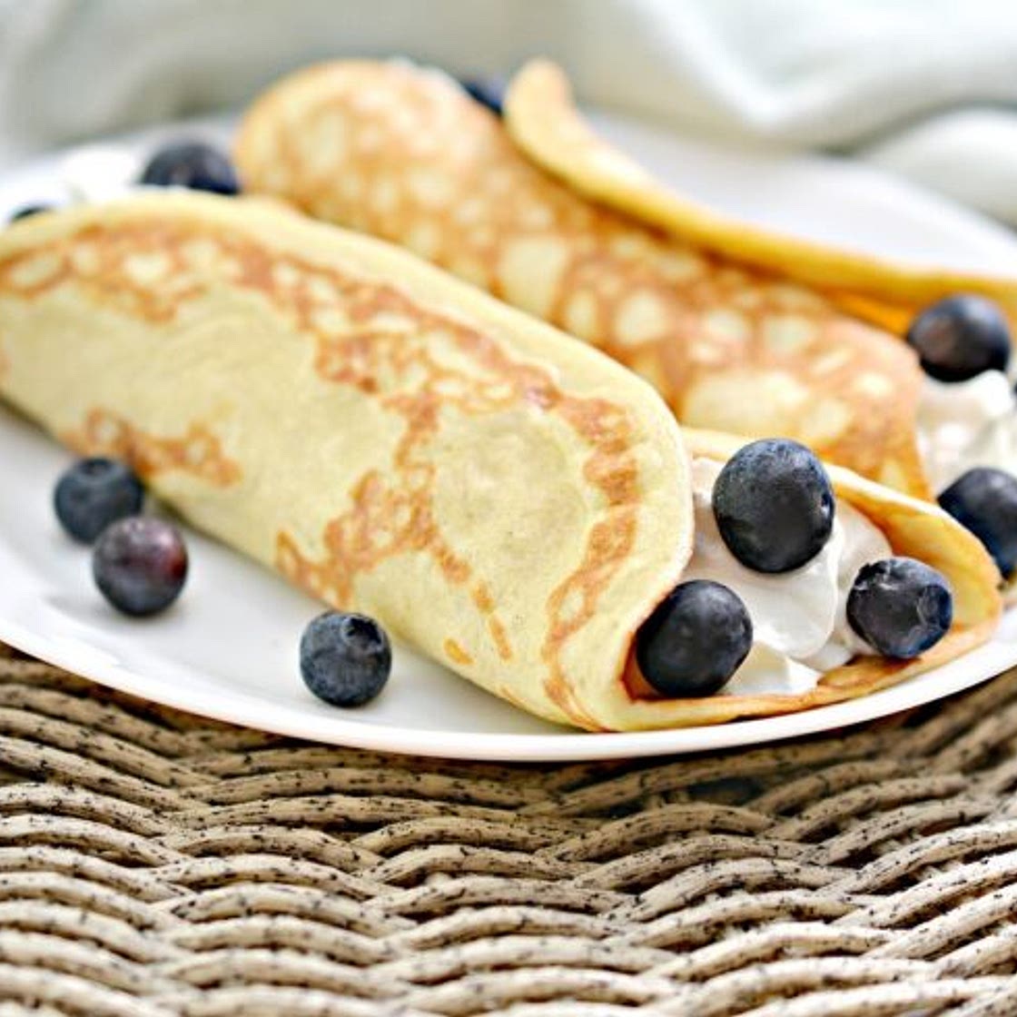 Keto Cream Cheese Crepes - Keto Recipes