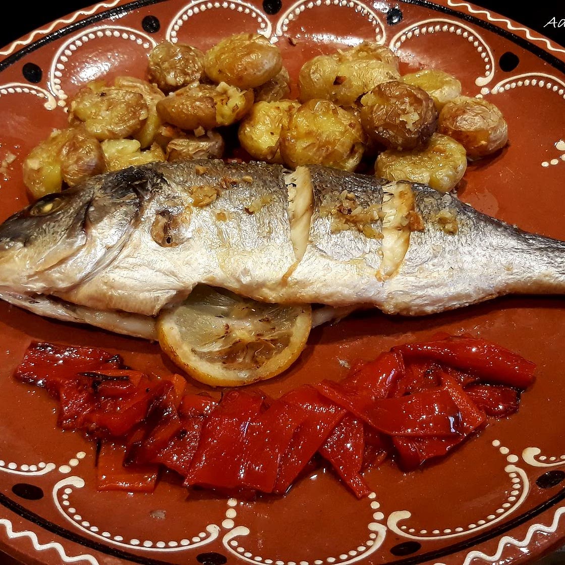 Gegrillte Dorade