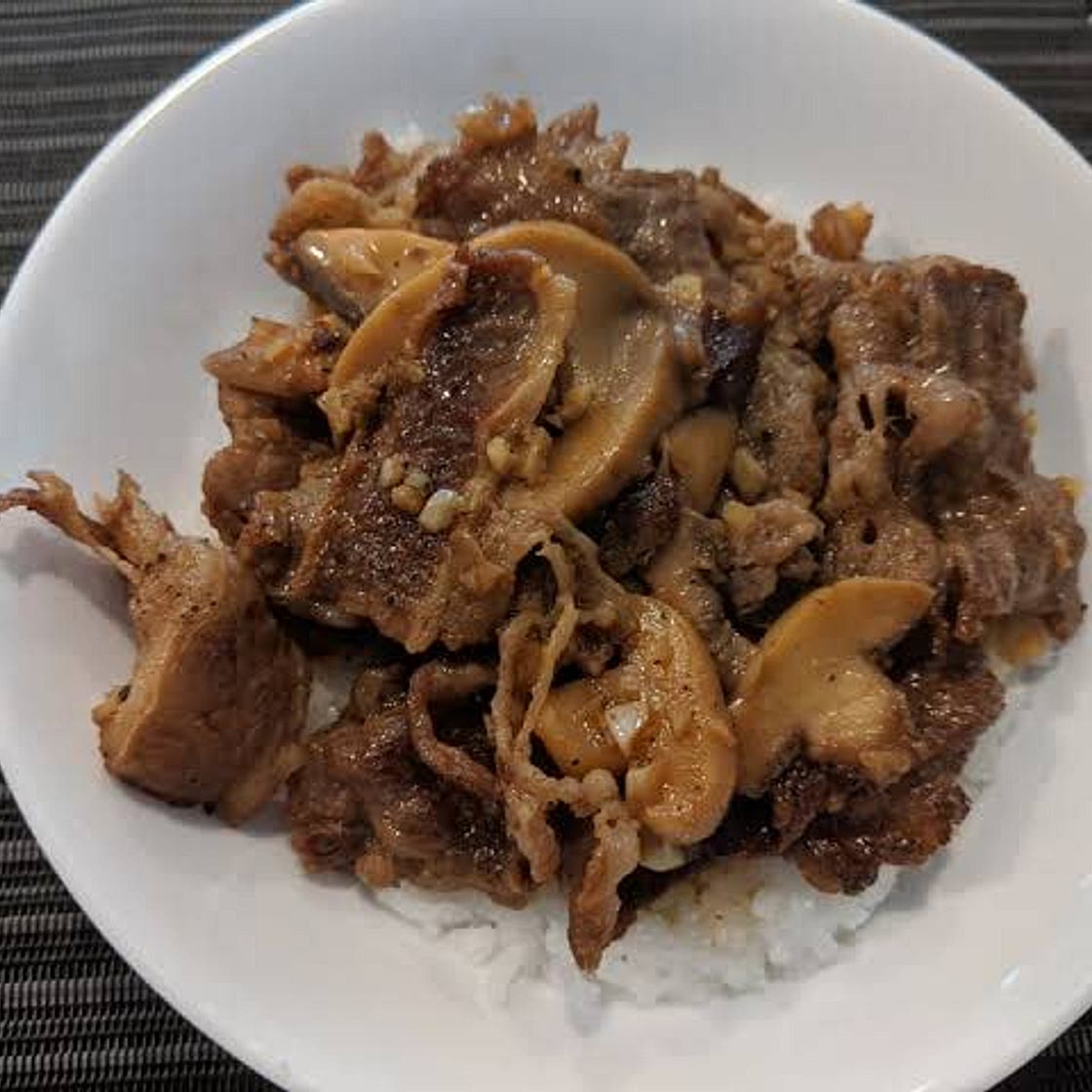 GARLIC PEPPER BEEF