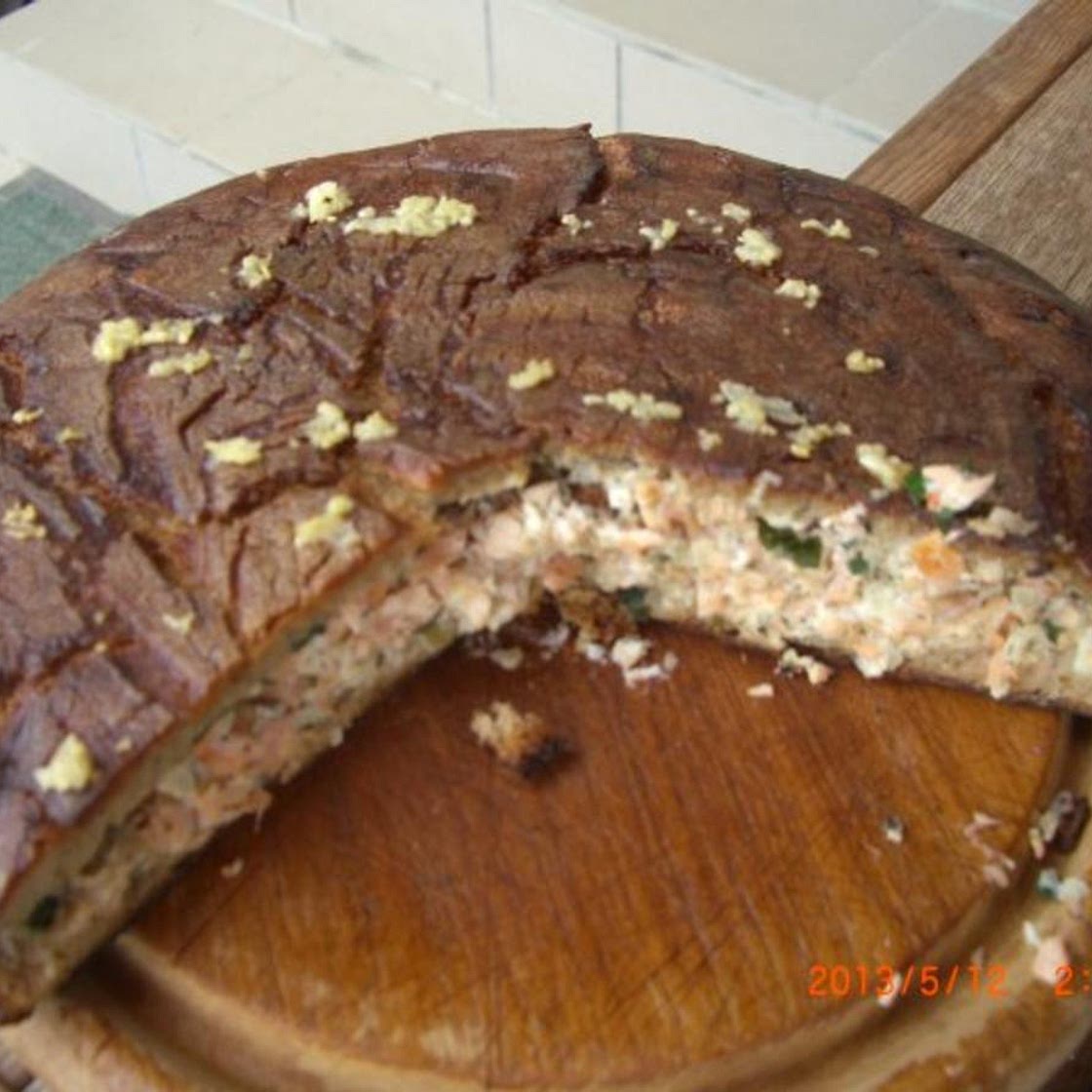 Steirischer Krustenlachsdöner vom Grill