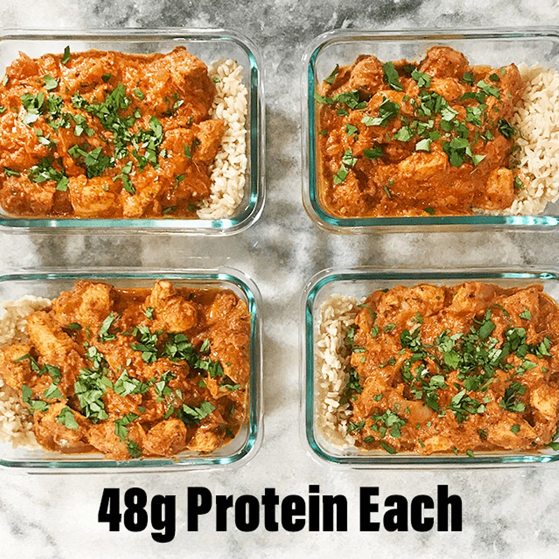High Protein Butter Chicken