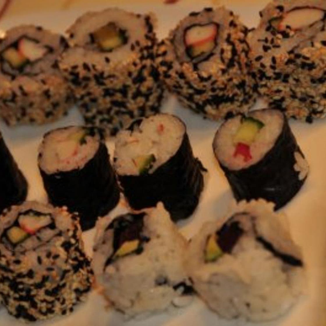 California Rolls und Maki