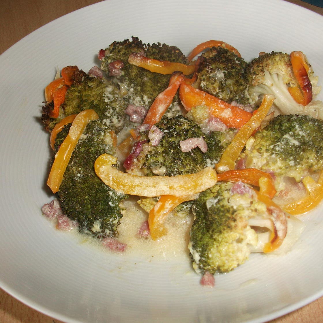 Gebackener Brokkoli Low Carb