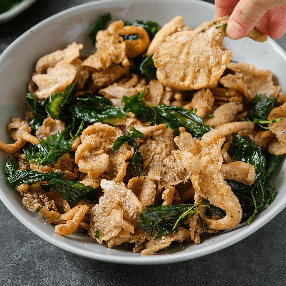 Crispy Taiwanese-Style Popcorn Mushrooms