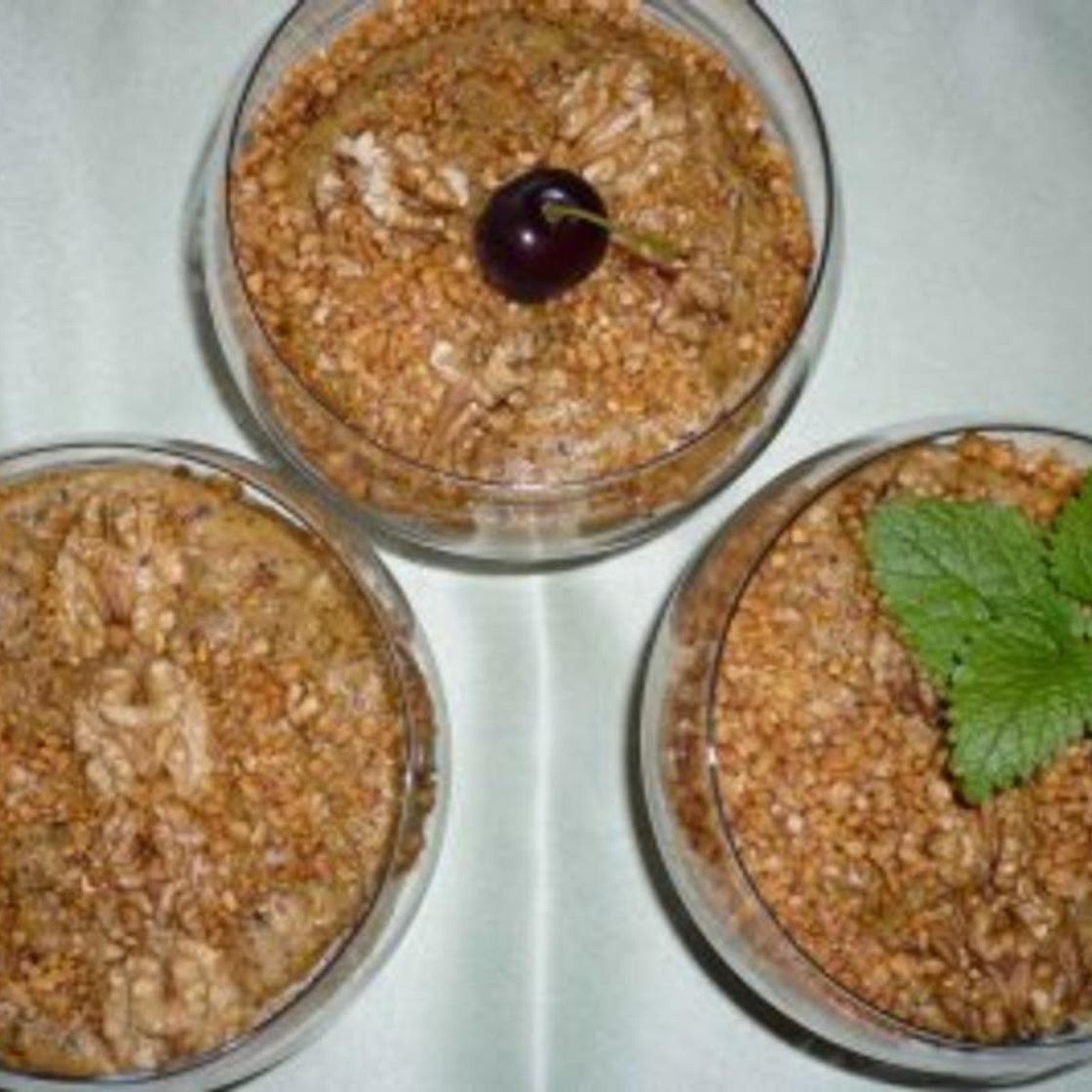 Afrikanisches Pistaziendessert