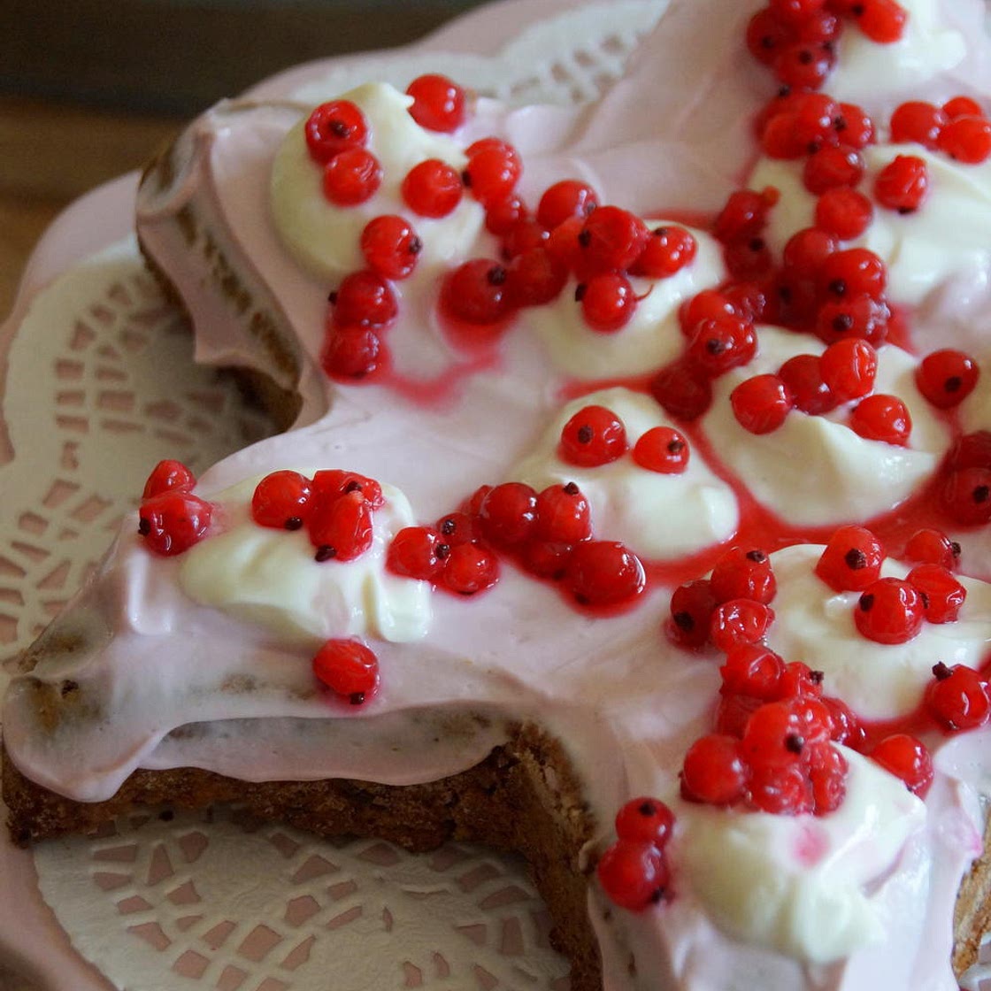 Mohn-Johannisbeer-Kuchen; glutenfrei