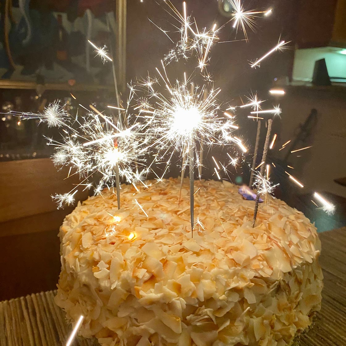 Vegan Coconut Vanilla Cake
