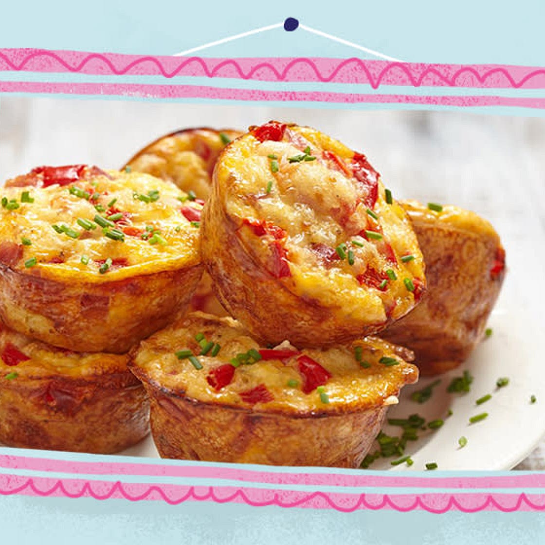 STEP 2 Egg and Bacon Breakfast Muffin