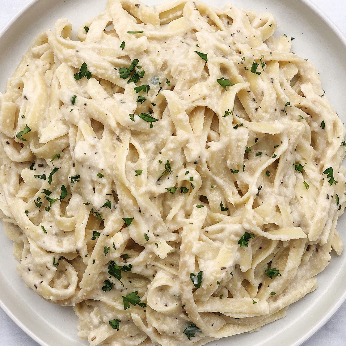 Dairy-Free Fettuccine Alfredo