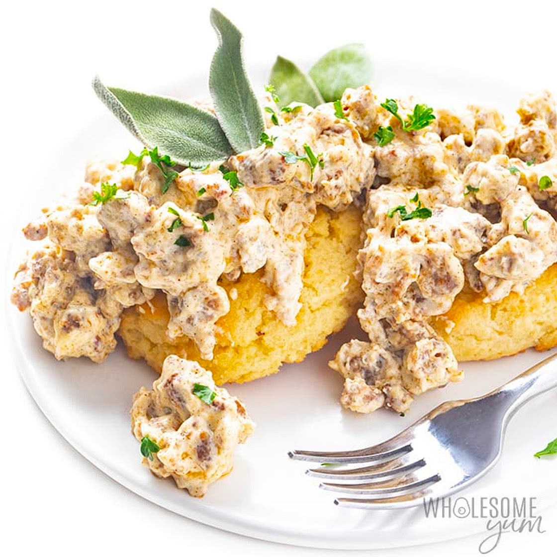 Keto Biscuits And Gravy