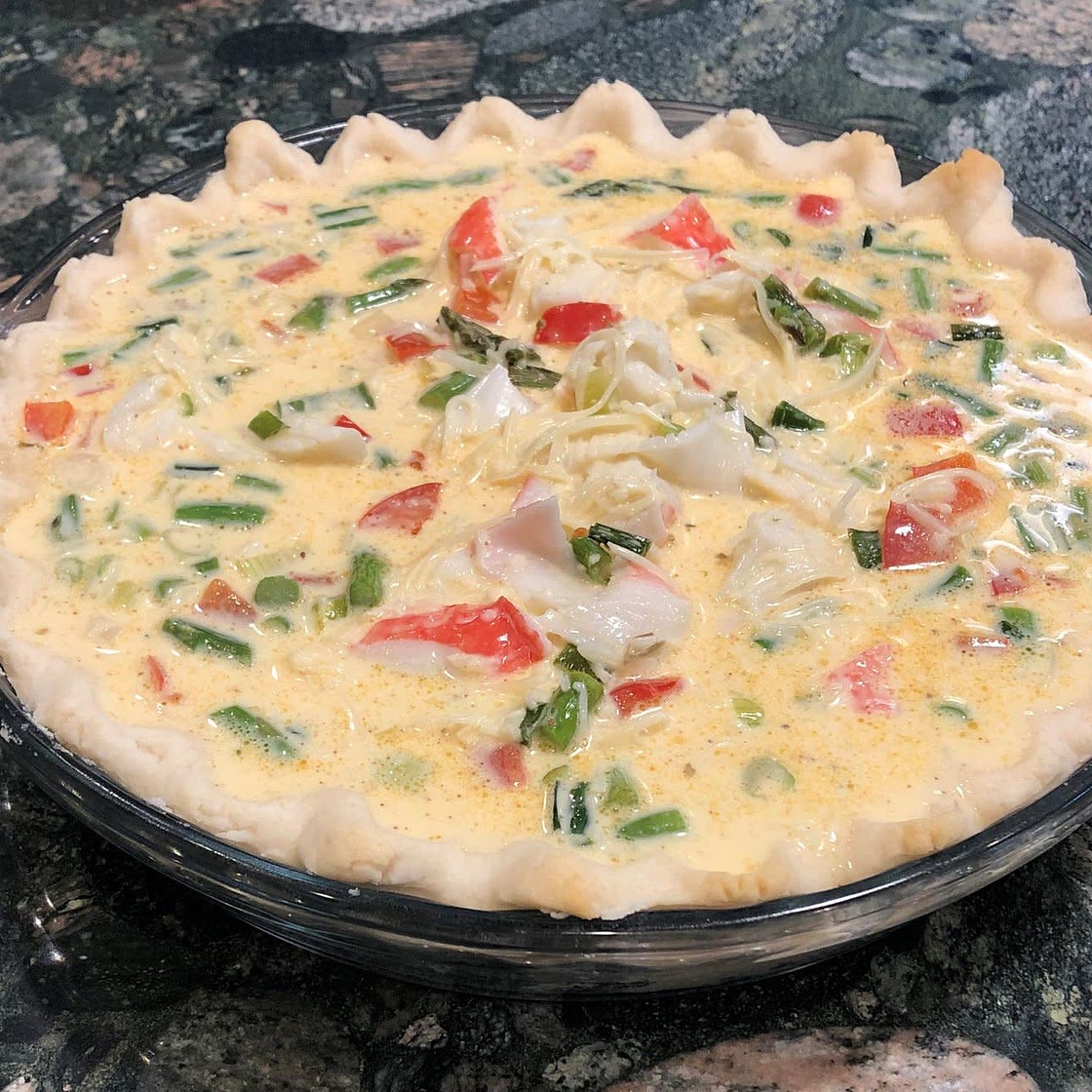 Crab Quiche