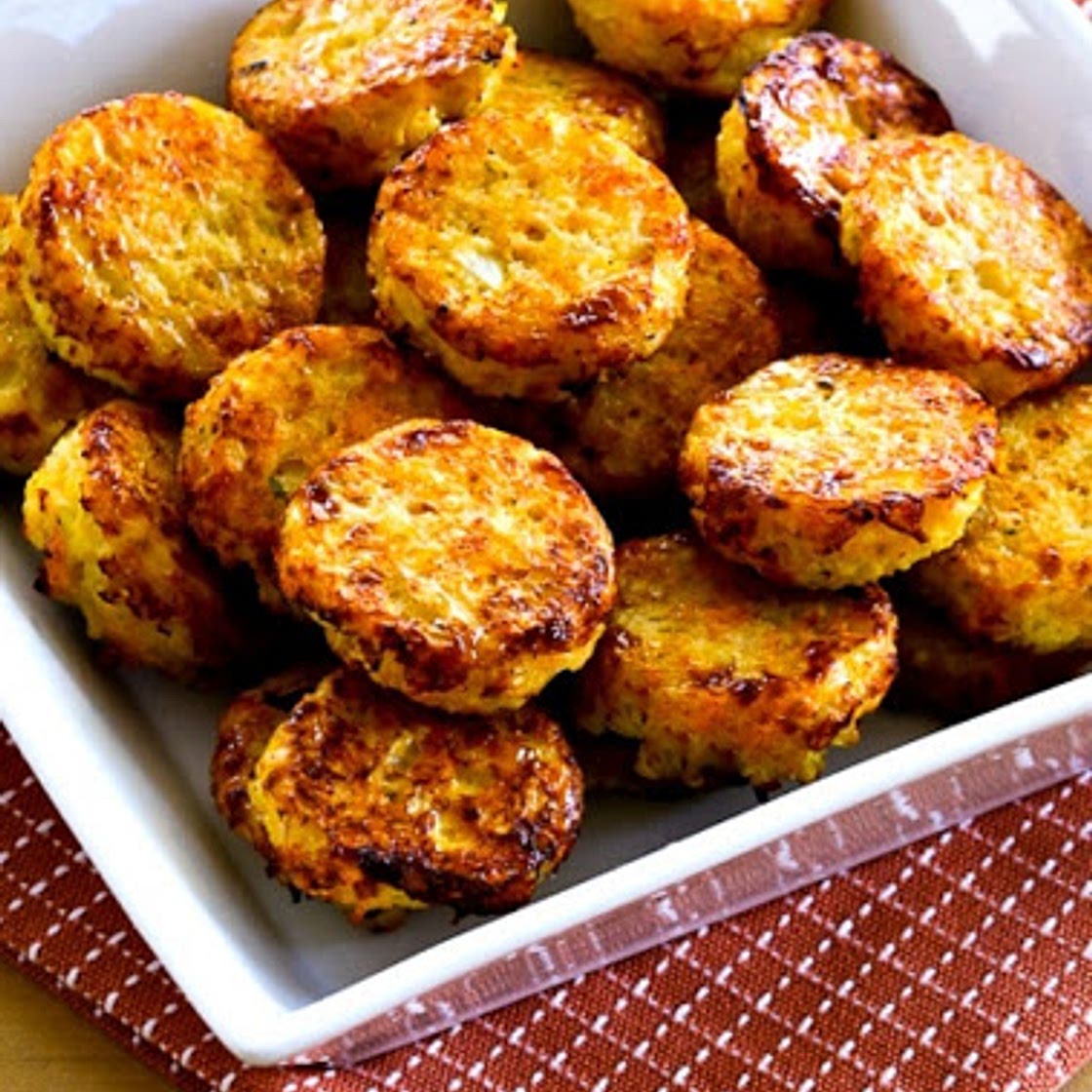 Cheesy Baked Cauliflower Tots (Video) – Kalyn's Kitchen