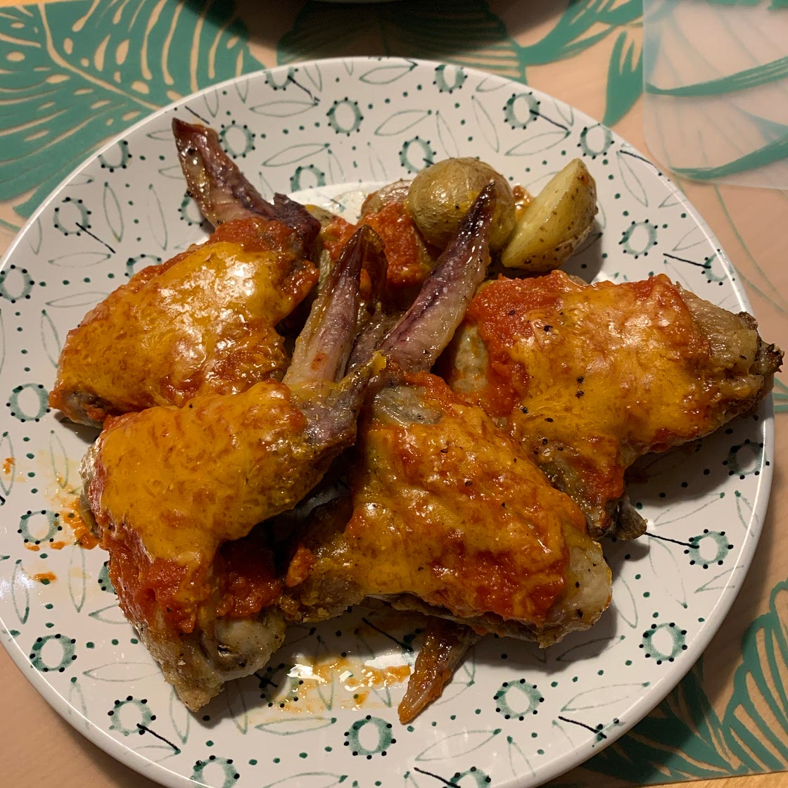 Chicken Wing Pizza