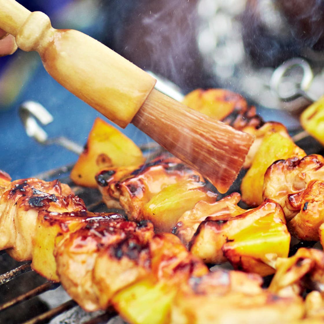 Roasted Pineapple Chicken with a Sweet Chilli Glaze