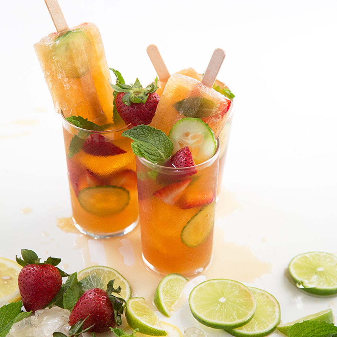 Pimm's Popsicles