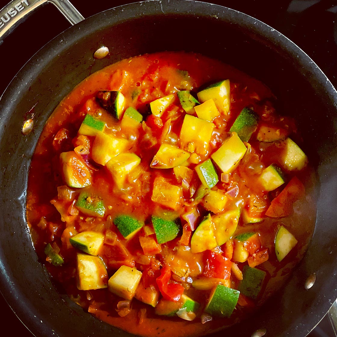 Lou's Quick Weeknight Veggie Pasta Bake