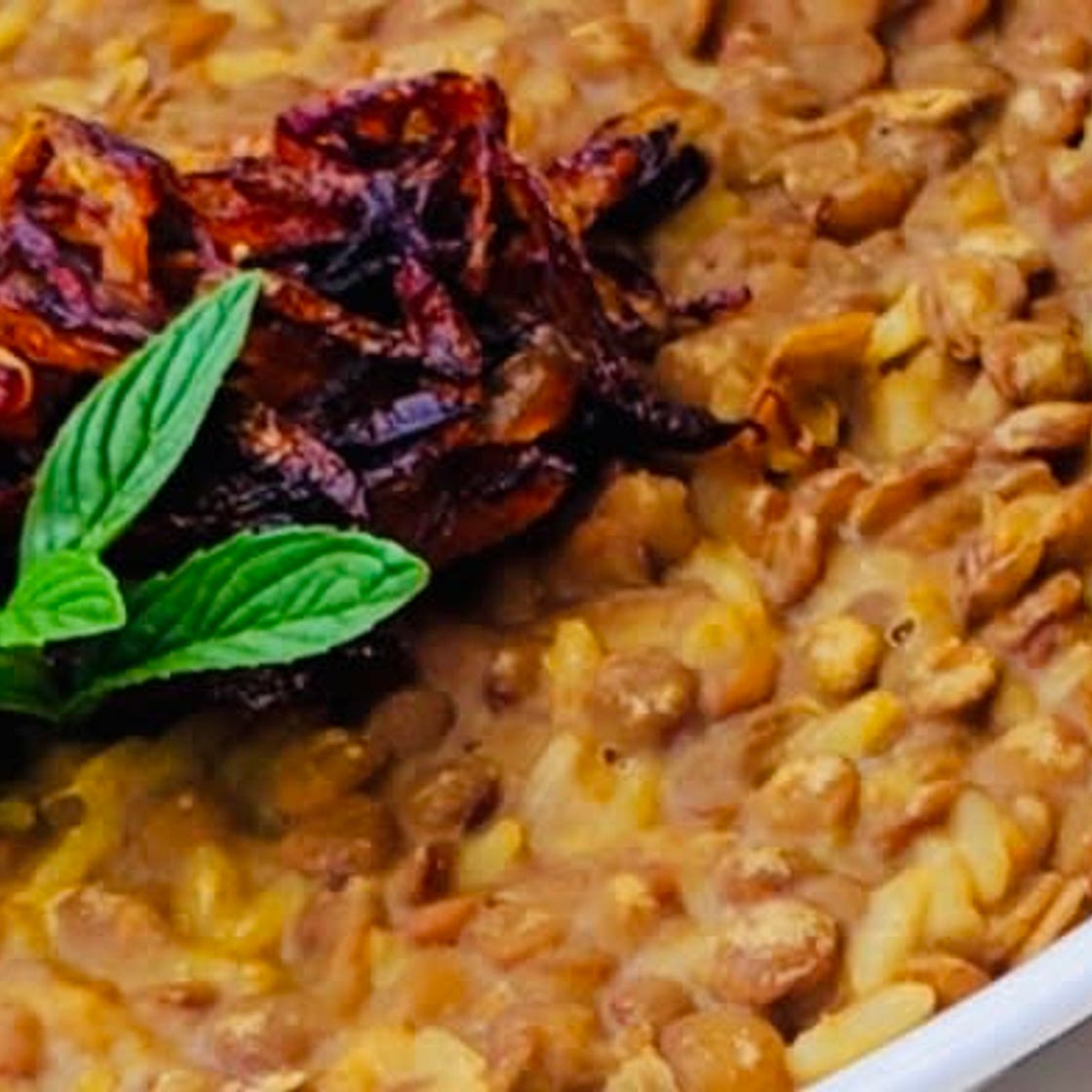 Lebanese Mjaddara ‎مجدرة