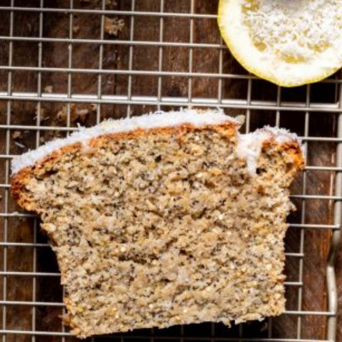 Vegan Lemon Poppy Seed Cake - Home-Cooked Roots