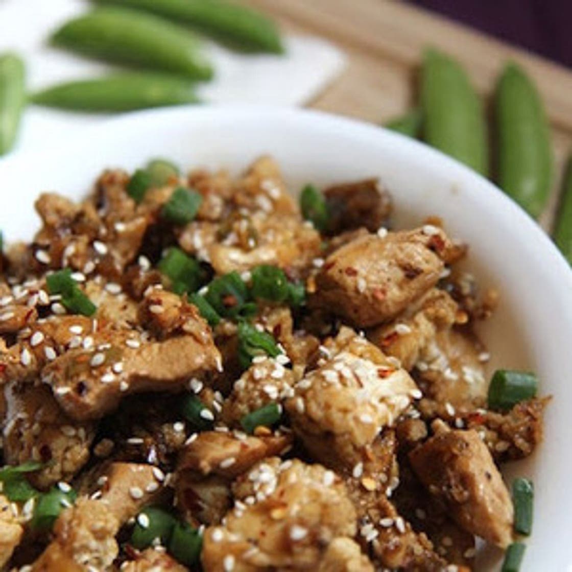 Kung Pao Cauliflower Chicken - Low Carb, Keto, Paleo and Gluten-Free! recipes