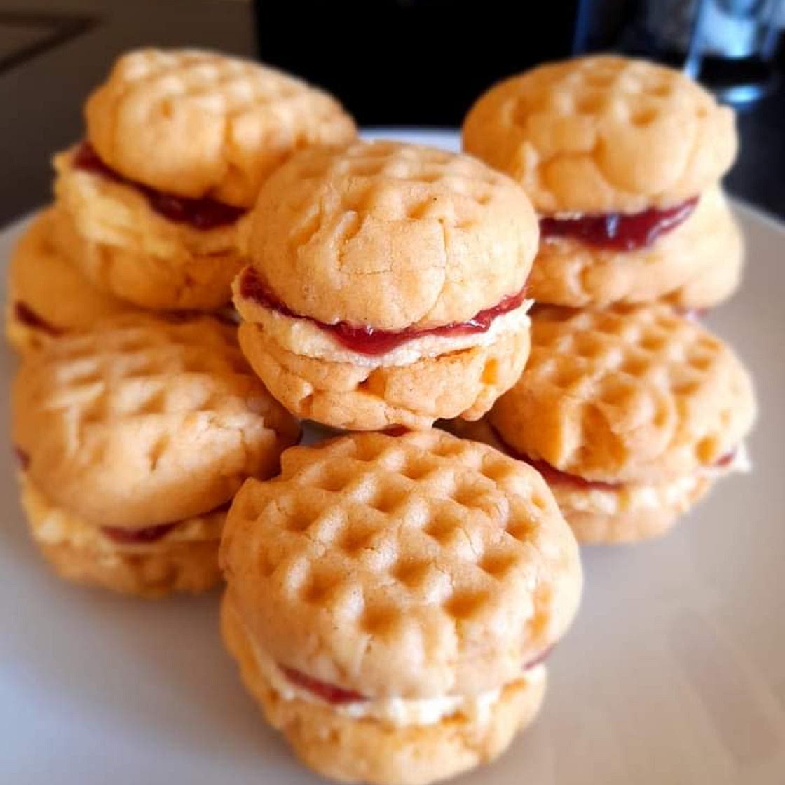 Custard Powder Biscuits